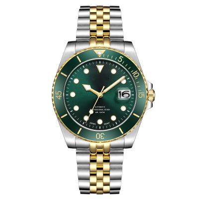 China Automatic Date Glass Sapphire 30ATM Customized Logo Mens Luxury Stainless Steel Watches Automatic Movement NH35 Watch Diver Watch for sale