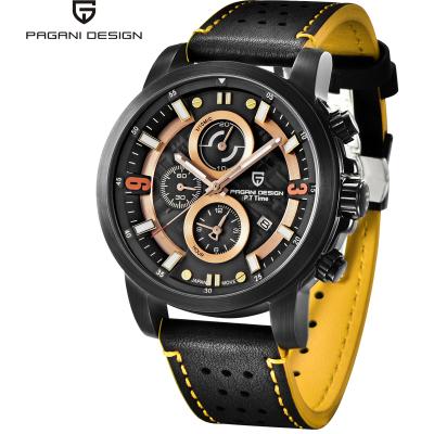 China Date Pagani Design 2771 Outdoor Man Automatic Quartz Watches Chronograph Personalized Custom Logo Watch Military Sports for sale