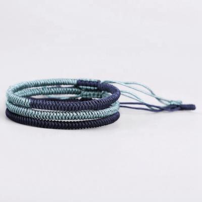 China Wholesale Handmade CLASSIC Chinese Style Adjustable Friendship Bracelet Knot Tibetan Snake Knot Bracelet for sale