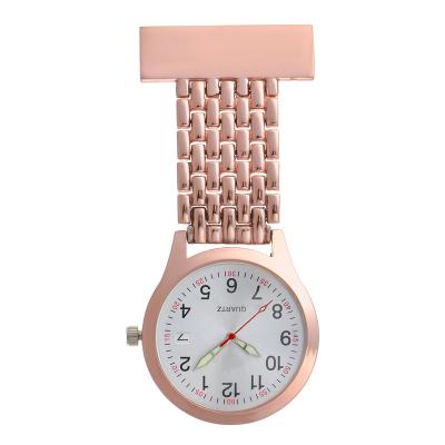 China New Water Resistant High Quality Quartz Watch Calendar Nurse Watch Pin Metal Nursing Portable Digital Wall Watch for sale