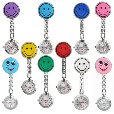 China Custom Wholesale Custom Made Water Resistant Face Nurse Watch Dial Alloy Chest Luminous Watch Luminous Watch for sale