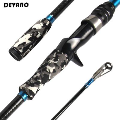 China Hot Selling Devano Carbon Crocodile Wholesale Saltwater Fuji Fishing Rod for sale