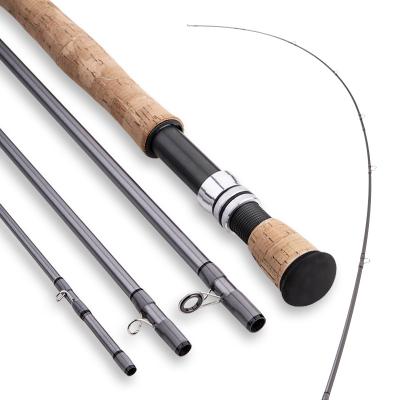 China Carbon Cork Handle Carbon Fiber Blanks Travel Shark Nymph Fly Fishing Rod for sale