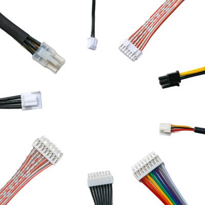 China Custom Cheap OEM Crimp Rectangular Connector Home Appliance Factory Low Moq Insulated Waterproof Color Wire Harness for sale