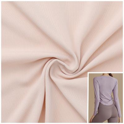 China Stretch Interlock 74 nylon 26 spandex free cut fabric for Lululemon yoga wear fabric and leggings fabric for sale