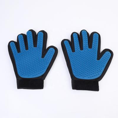 China Viable Horse Deshedding Brush Tool as Pet Hair Remover Glove and Cat Dog Pet Grooming Glove zu verkaufen