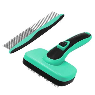 China Viable For Pet Cat Dog Sample Pet Supplies Available Easy Using Grooming Comb Pet Grooming Mold Slicker Brush Te koop