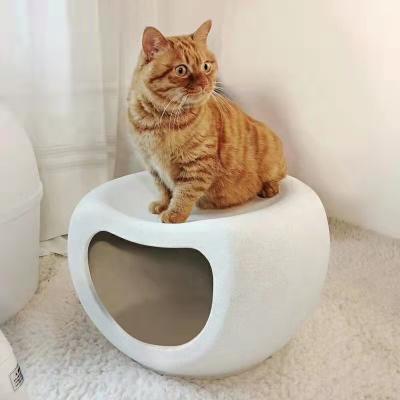 China Breathable For Cat And Dog Household New Cat Bed Chair Shape Pet Movable Pet Furniture Cat House à venda