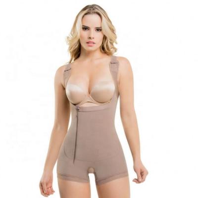 China 2022 Custom Logo Factory Antibacterial Wholesale Plus Size Shapers Hip Bodysuit Bodysuit Tight One Piece Shapewear For Women for sale