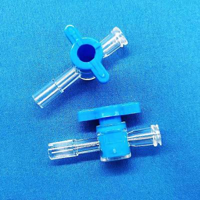 China Disposable Medical Product Manifolds Disposable Plastic Two Way Stopcocks for sale