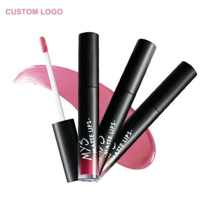 China Matte Liquid Lipstick Not Fade Cup Makeup Lip Color Plumper Gloss Waterproof Non-Stick Long Lasting Lip Gloss for sale