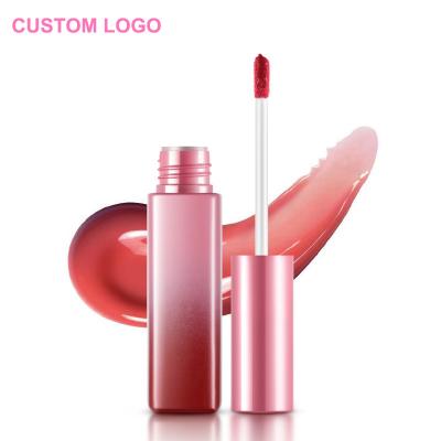 China Color Waterproof Lasting Lip Gloss Wholesale Shimmery Liquid Lip Glosses Waterproof Custom Cruelty Free Liquid Lip Gloss for sale