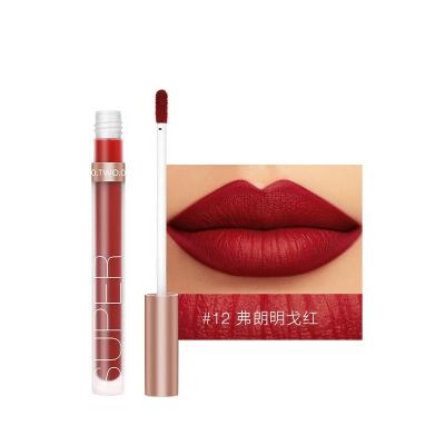 China Velvety Non-Stick Tint Logo Liquid Lipstick Custom Cup Matte Lip Color Waterproof Luxury Lip Gloss for sale