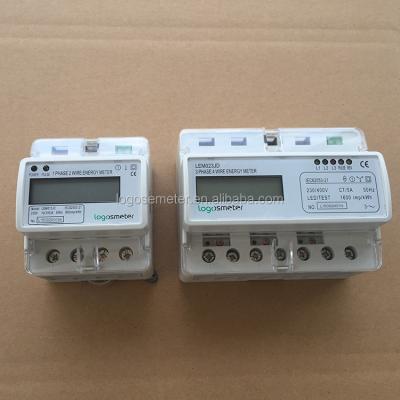 China Three Phase Digital Display Electronic Din Rail Meter , Electricity Meter 'NEW DESIGN' LEM023JC for sale