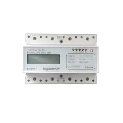 China Two Way Electronic Two Way Three Phase Solar Meter LEM021JC LEM021JC KWH Meter for sale