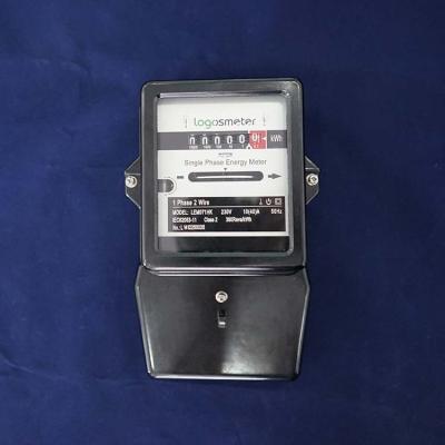 China Single-phase induction mechanical energy meter, symmetrical connection, 1.5/6A LEM071HK/HJ for sale