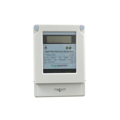 China two wire lcd display electronic energy meter LEM056JC LEM056JC single phase for sale