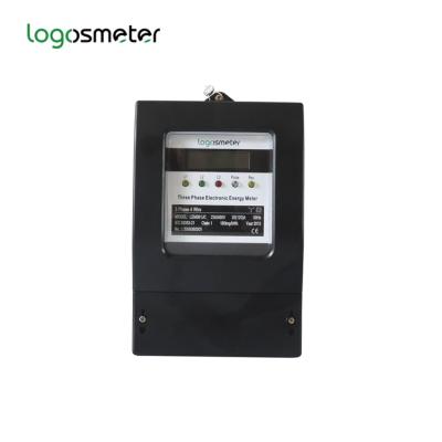 China three phase four wire lcd digital display electronic energy meter LEM061JC LEM061JC for sale