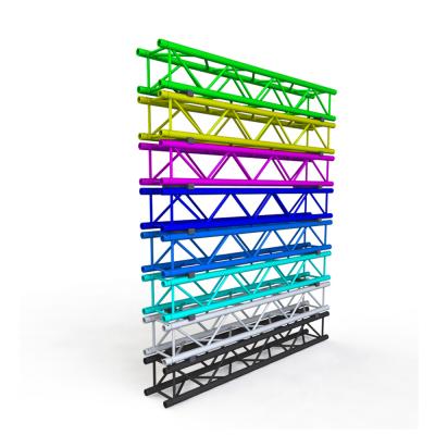 China Global Kkmark concert square box aluminum truss vocal decorative color display trade show truss for sale