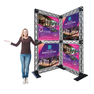 China Durable Stage Wall Truss Display Booth Aluminum Backdrop Truss System for sale