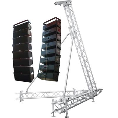 China Durable Outdoor Line Array Speaker Tower Stand Truss Concert Sound System System for sale