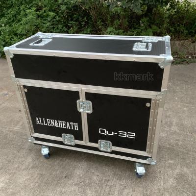 China KKMARK waterproof flip flight road case for Allen heather qu32 sq7 sq6 mixer for sale