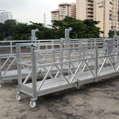 China Building construction zlp630/800 suspended work platform building gondola cleaning equipment for sale