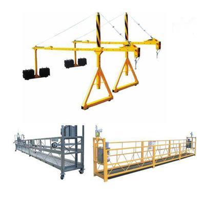 China Building construction constructing external wall scaffolding dimensions standards safety for electric suspended platform gondola for sale