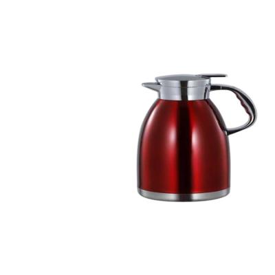 China Stainless Steel PORTABLE Vacuum Kettle Flask Insulated Coffee Pot European Style for sale