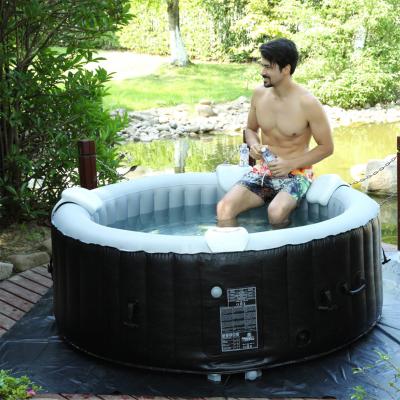 China PVC In Stock 6 Person Discount Hot Tub Cheap Outdoor Spa Tubs for sale