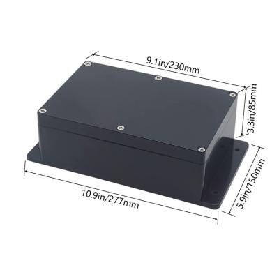 China Factory Use Electrical Outlet Enclosure Junction Box Circuit Board PCB Box PCB Black Plastic Box for sale