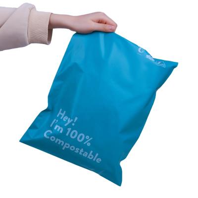 China OEM Accepted Purchases Strong Adhesive Self Adhesive Shipping Biodegradable Courier Poly Mailer Bag for sale