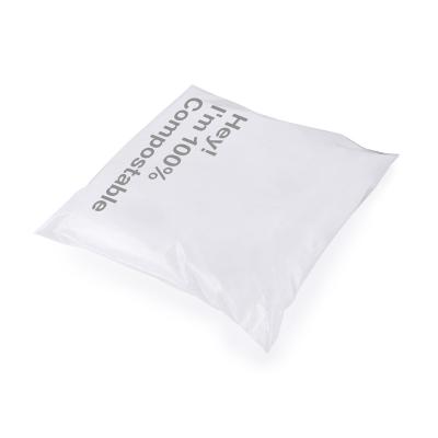 China Mailing Mailer Envelopes Strong Adhesive Compostable Mailing White Waterproof Poly Bag for sale