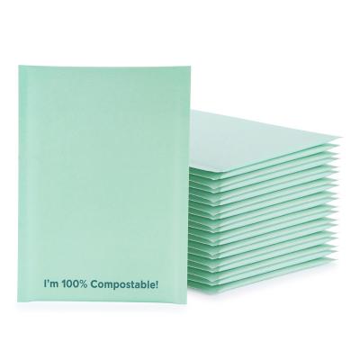 China 100% Strong Adhesive Recyclable Material Kraft Cardboard Paper Mailing Envelope for sale