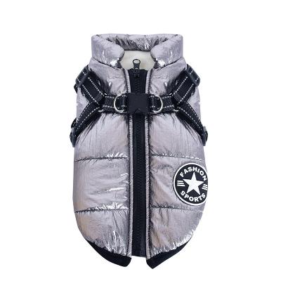 China Fashion Hot Sale Newly Fashion Soft Dog Pet Clothes Reflective Cotton-padded Dress Winter Waterproof Jacket for sale