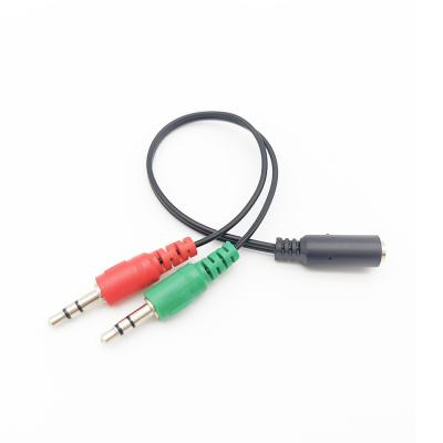 China Car 3.5mm male to aux audio cable. Audio Video Cable Stereo 2 3.5mm Female for sale