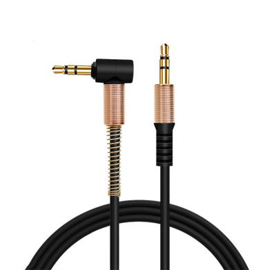 China High Quality Car 3.5mm Male To Male Audio Speaker Audio Cable for sale