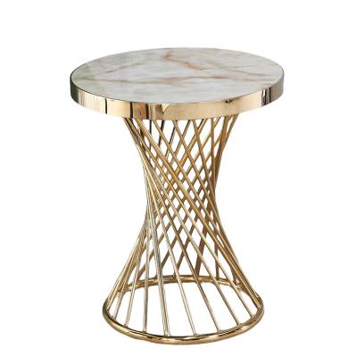 China Modern Extendable Hotel Furniture Cafe Coffee Table Metal Center Coffee Tables for sale