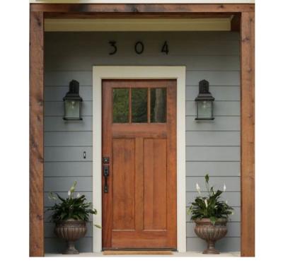 China Waterproof Factory Wholesale Price ODM OEM Custom Smart Exterior Doors For Villas for sale