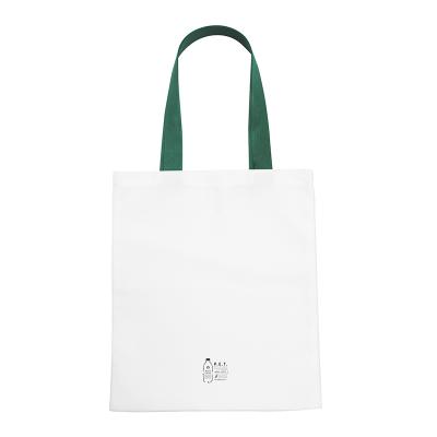 China Reusable Custom rPET Canvas Tote Bag Event Giveaway Corporate Viable Reusable Gift Eco-Friendly Reusable for sale