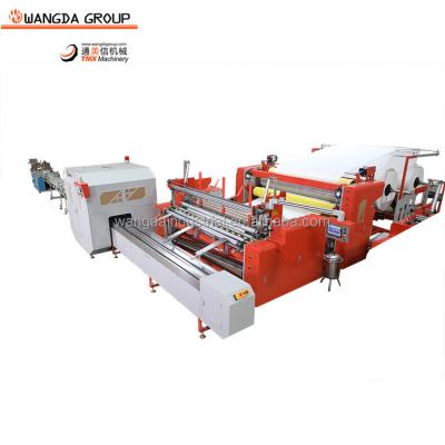 China Factory price automatic cutting machine order small toilet paper roll paper making machine for sale