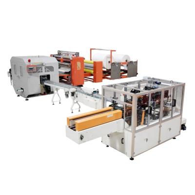 China High Speed ​​Hotels Siemens PLC Facial Tissue Paper / Hand Towel Production Machine With CE Certification for sale