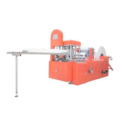 China Factory hot sale full automattic 1/4 times with paper towel embossing machine for sale