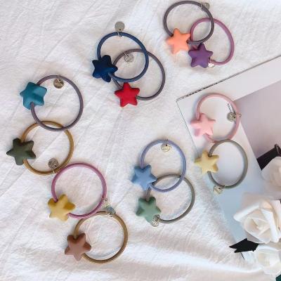 China Star Shape Acrylic Hair Accessories Jewelry Acrylic Ornament For Kids Girl for sale