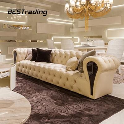 China New Modern Sofa Design Luxury Sofa Sets Chesterfield Sofa for sale