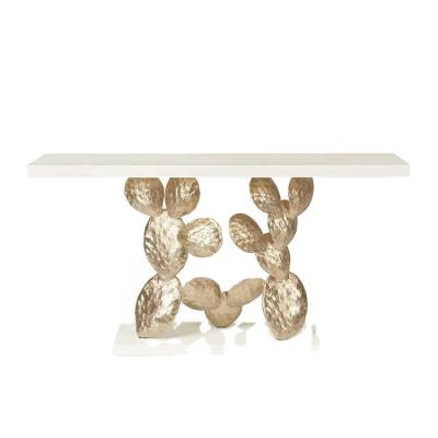 China Customized Environmental Italian Design Console Table Hallyway High End Luxury Modern Console Table for sale