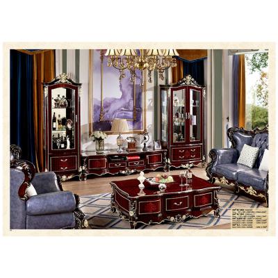 China China Supplier Modern Antique Home Living Room Storage Furniture Luxury Wine Display Cabinet for sale