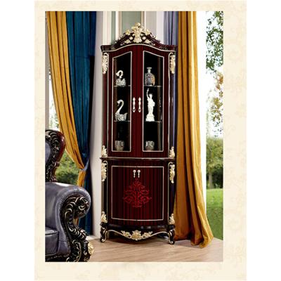 China Modern Rosewood Furniture Hand Carve Solid Display Bookcase Wooden Wine Glass Cabinet for sale