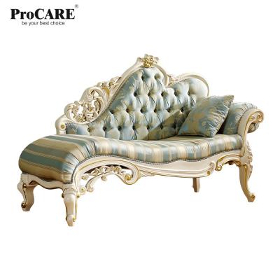 China European and American style fabric luxury new style furniture royal sofa with gold carving from China for sale