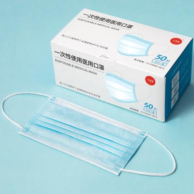 China All HuaXiMan Separately Sealed EU EN14683:2019 Type IIR Disposable Medical Masks for sale